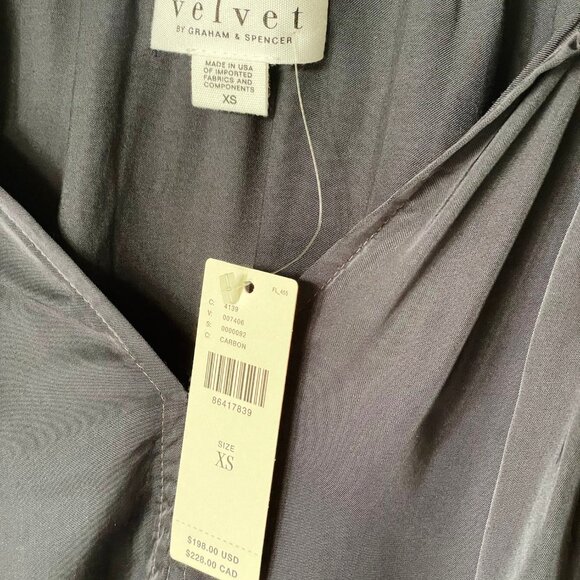 VELVET BY GRAHAM & SPENCER NORIA LONG-SLEEVE BLOUSE - Picture 9 of 9